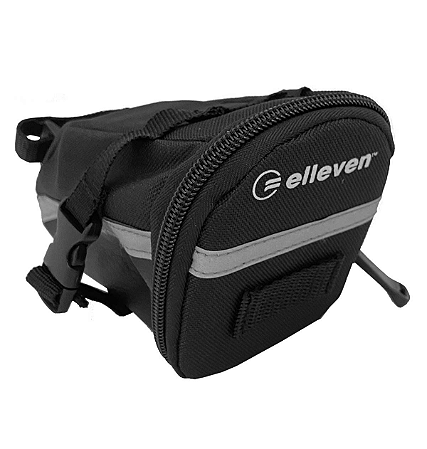 Bolsa de Selim Velcro 1,2 Litros Preto / Cinza