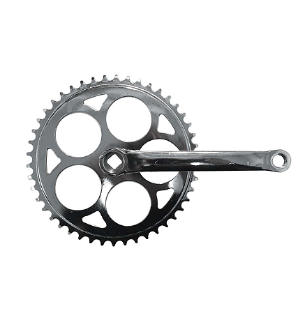 Pedivela Longheng 46D Aço 170mm Cromado Ponta Quadrada