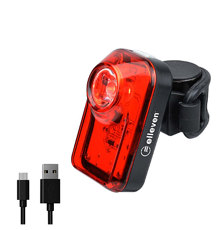 Vista Light Bike Super Flash Elleven Traseiro 70 Lúmens USB