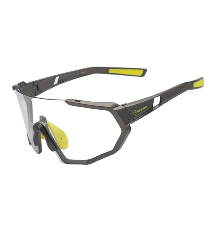 Óculos Fotocromático El56 Cinza/Amarelo UV400 Ciclismo