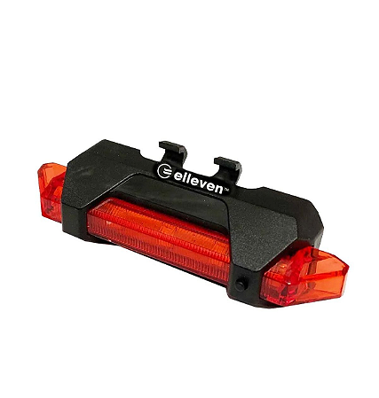 Pisca Sinalizador 5 Led USB Recarregável 15 Lumens