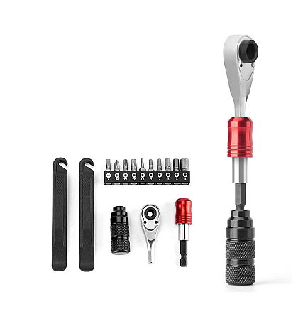 Conjunto de Ferramentas Rockbros Com Catraca Multifunções