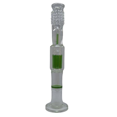 Bong Vidro Cristal Percolator e Honeycomb Anti stress - Unidade