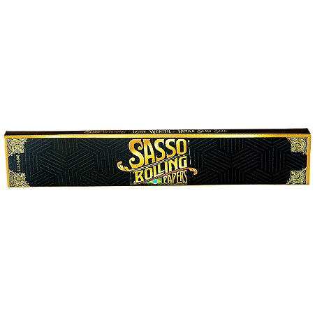 Seda Sasso Black Slim King Size - Unidade