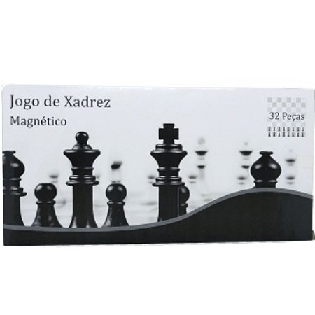 Jogo de Xadrez Magnético 32 pcs - Unidade