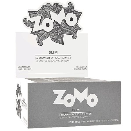 Seda Zomo Slim Cinza King Size - Display 50 un