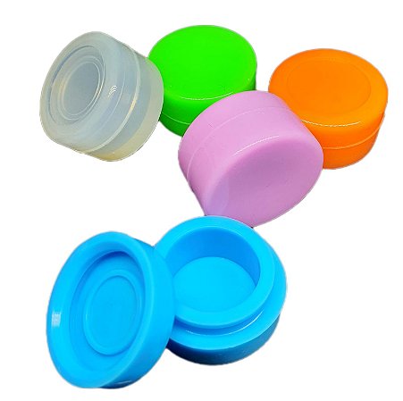 Container Silicone Colorido 5ml - Unidade