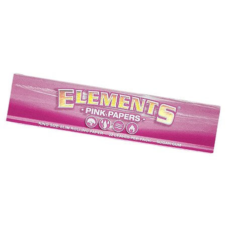 Seda Elements Pink Slim King Size - Unidade