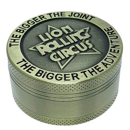 Dichavador Lion Rolling Circus Metal Gold 3 partes - Unidade