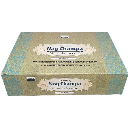 Incenso Nag Champa Darshan Massala (Myrrh) - Display 25 un