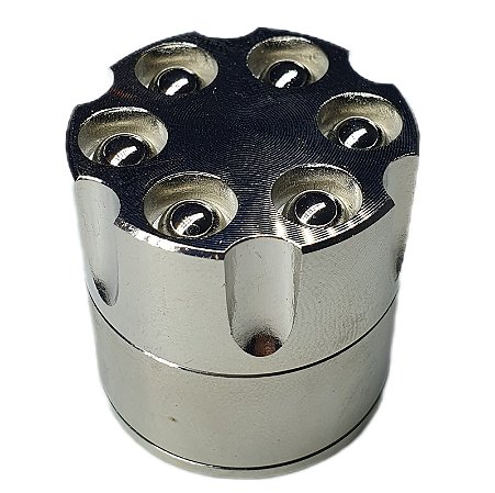 Dichavador Metal Tambor Revolver 3 Partes Pequeno - Unidade