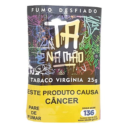 Tabaco Ta Na Mão Virgina Gold 25g - Unidade