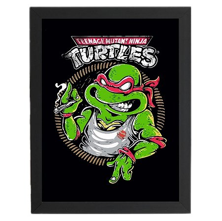 Quadro A4 Canábico "Turtles" - Unidade