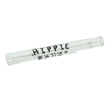Piteira de Vidro Longa Hippie Bong 6mm C/ Bucal - Unidade