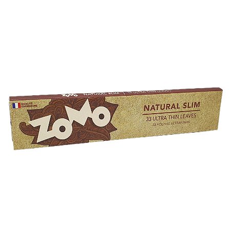 Seda Zomo Natural Slim King Size - Unidade