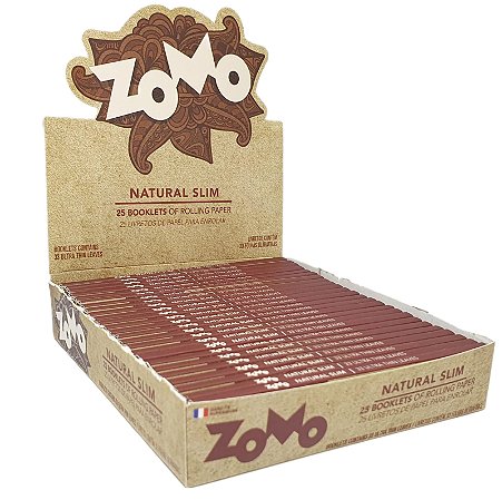 Seda Zomo Natural Slim King Size - Display 25 un