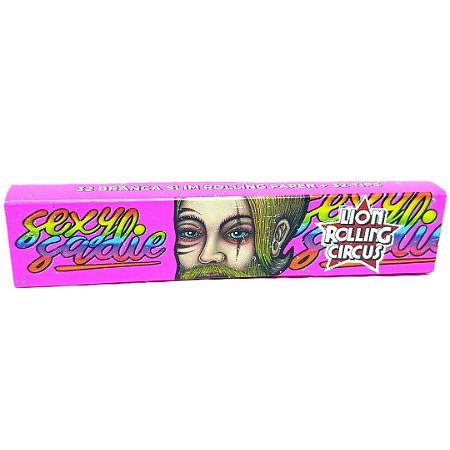 Seda Lion Rolling Circus Brasil Edition + Piteira King Size - Unidade