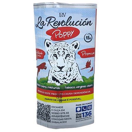 Tabaco La Revolución LRV Poppy 15g - Unidade