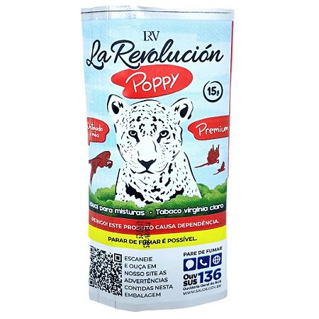 Tabaco La Revolución LRV Poppy 15g - Unidade