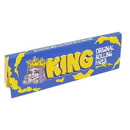 Seda King Paper Tradicional Mini Size - Unidade