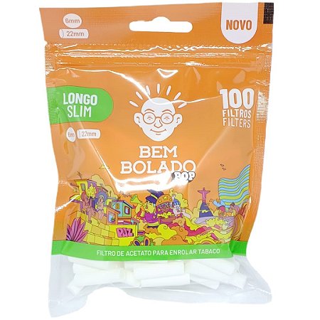 Filtro Bem Bolado Longo Slim 6 x 22mm - Unidade