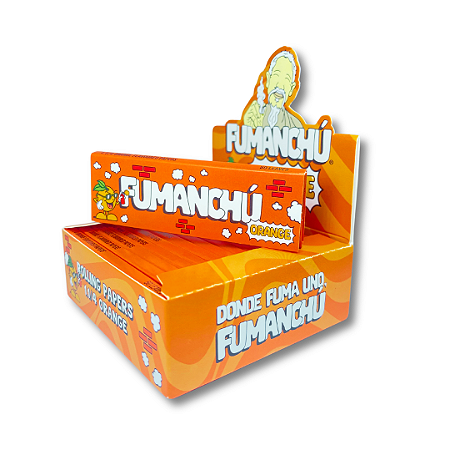 Seda Fumanchú Sabor Laranja Mini Size - Display 15 un