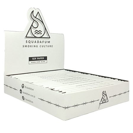 Seda Squadafum Slim King Size - Display 25 un