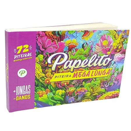 Piteira Papelito Mega Longa Dupla 2x1 - Unidade
