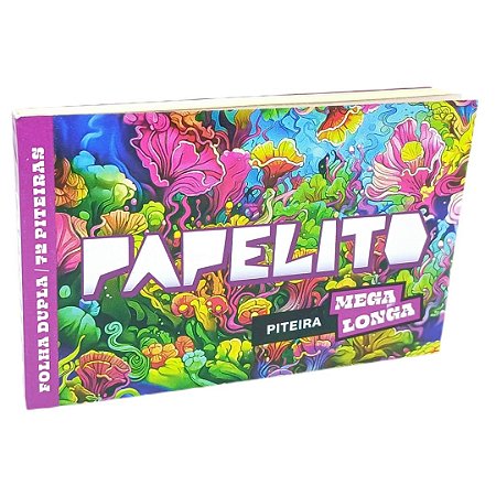 Piteira Papelito Mega Longa Dupla 2x1 - Unidade
