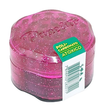 Dichavador Papelito Brilho Policarbonato + Container - Unidade