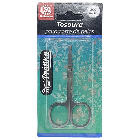 Tesoura Pequena Metal Ponta Redonda - Unidade