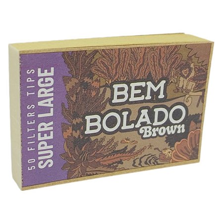 Piteira Bem Bolado Super Large Brown - Unidade
