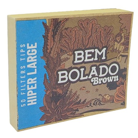 Piteira Bem Bolado Hiper Large Brown - Unidade