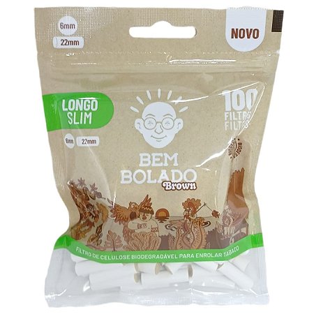 Filtro Bem Bolado Longo Slim Brown 6 x 22mm - Unidade