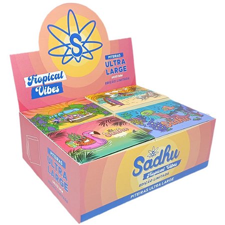 Piteira Sadhu Tropical Vibes Ultra Large - Display 20 un