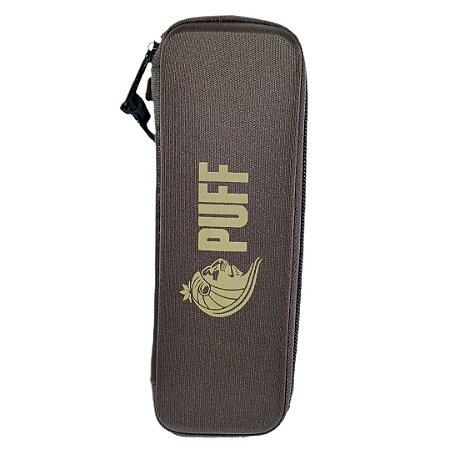 Case Puff Slim Color Marrom - Unidade