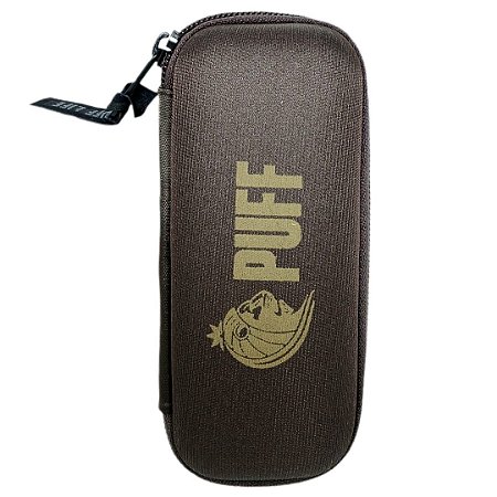 Case Puff Mini Color Marrom - Unidade