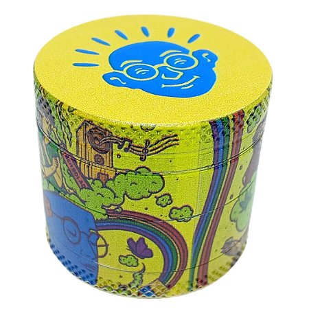 Dichavador Bem Bolado Zinco 4 Partes - Unidade