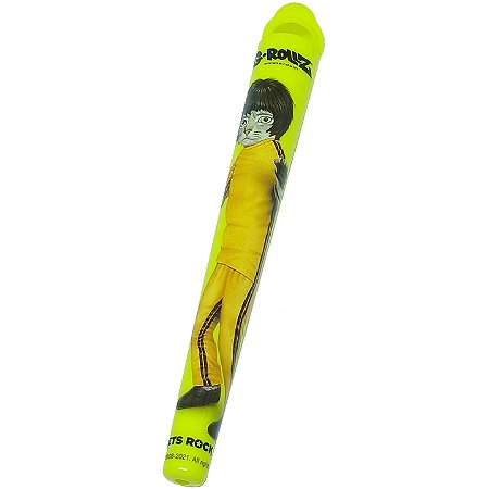 Tubo G-Rollz Pets Rock 'Kung Fu' Amarelo - Unidade