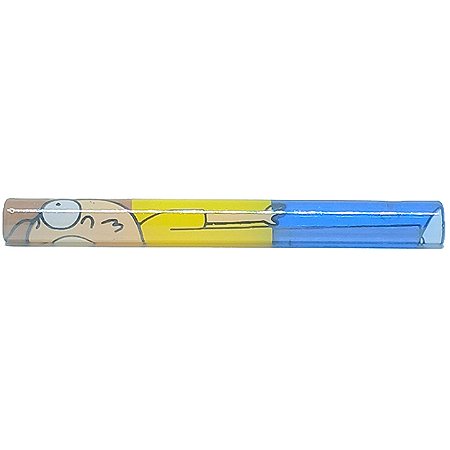 Piteira de Vidro Full Print Morty - Unidade