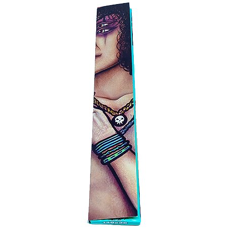 Seda Lion Rolling Circus Brasil Slim Longa King Size - Unidade