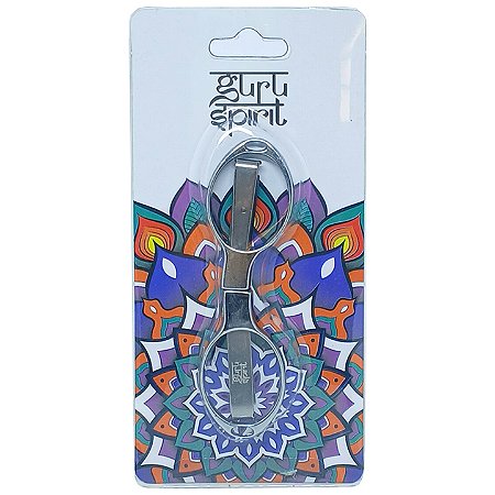 Tesoura Sadhu Dobravel Metal Guru Spitit Prata - Unidade