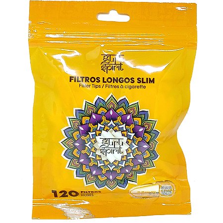 Filtro Sadhu Guru Spirit Longo Slim 5,3 x 22mm - Unidade