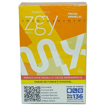 Essência Ziggy Sabor Frutas Amarelas 50g - Unidade