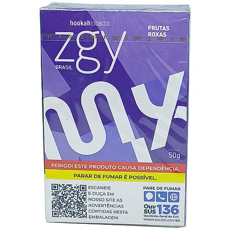Essência Ziggy Sabor Frutas Roxas 50g - Unidade