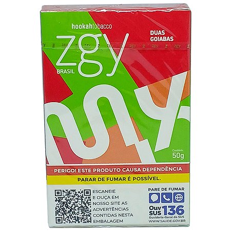 Essência Ziggy Sabor Duas Goiabas 50g - Unidade