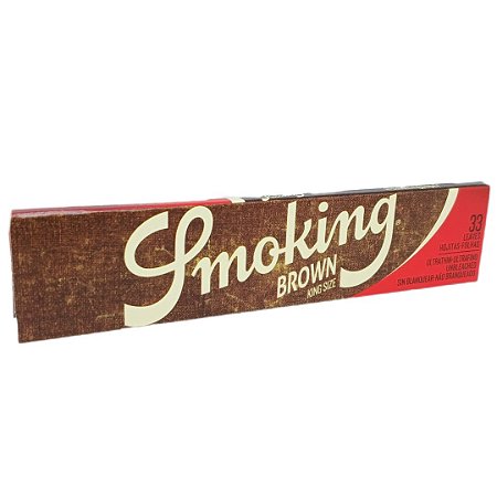 Seda Smoking Brown King Size - Unidade