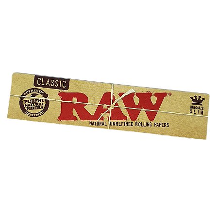 Seda Raw Classic Slim King Size - Unidade