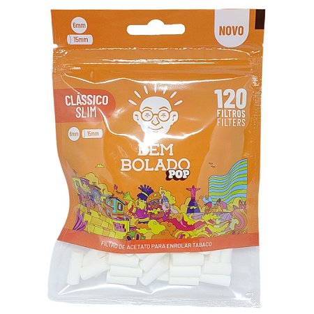 Filtro Bem Bolado Clássico Slim 6 x 15mm - Unidade