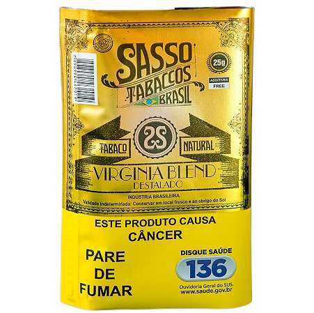 Tabaco Sasso 25g - Unidade